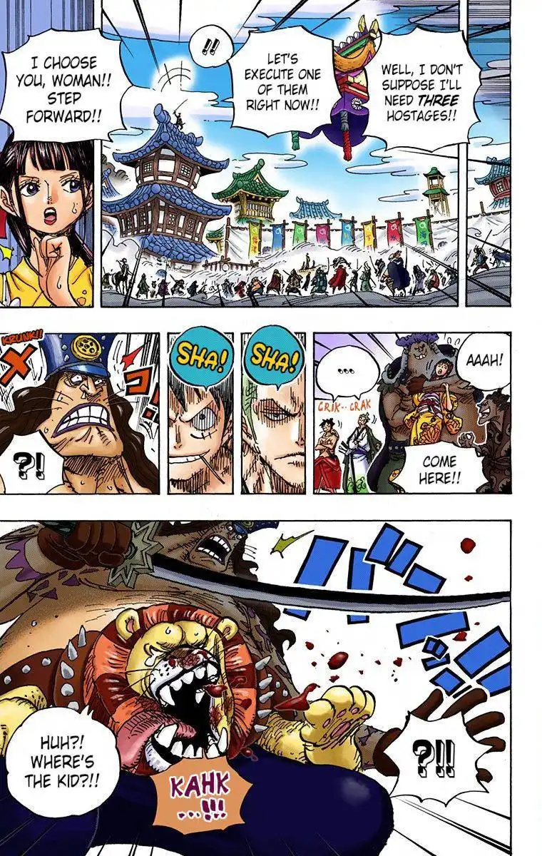 One Piece - Digital Colored Comics Chapter 917 13